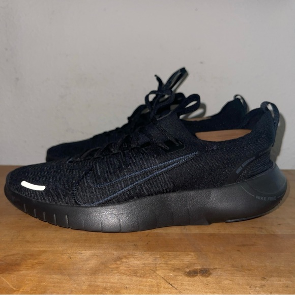Nike Free RN NN Road Running Shoes Sneakers Black nby FB1276-001 Mens Size 11 - Picture 3 of 10